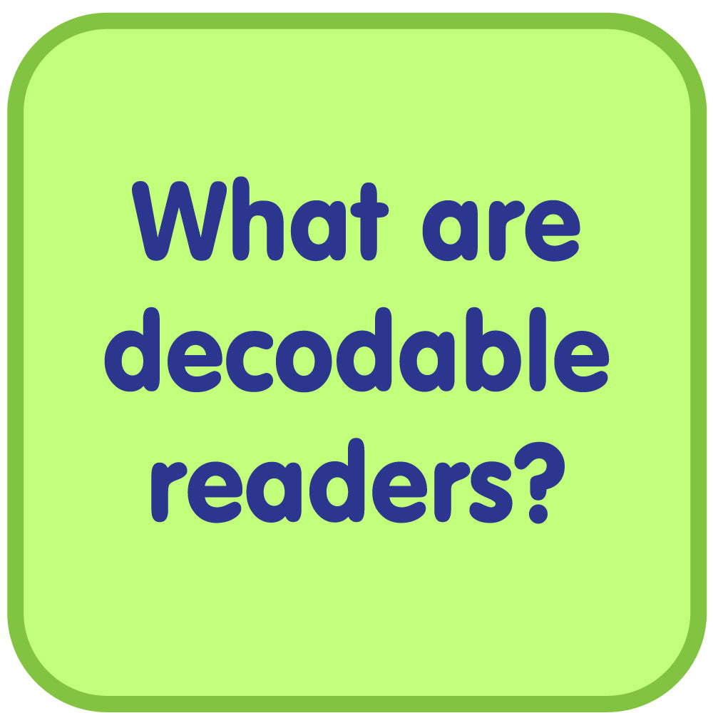 What are decodable readers?